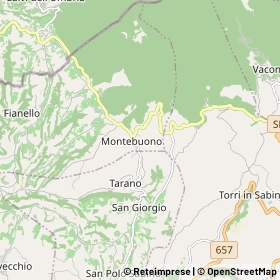 Mappa Montebuono