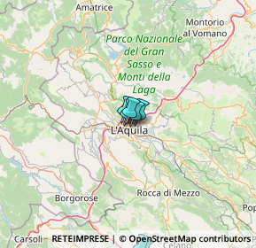 Mappa Via Colle Pretara, 67100 L'Aquila AQ, Italia (27.48636)