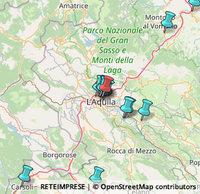 Mappa Via Colle Pretara, 67100 L'Aquila AQ, Italia (14.03077)