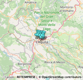 Mappa Via Colle Pretara, 67100 L'Aquila AQ, Italia (31.82357)