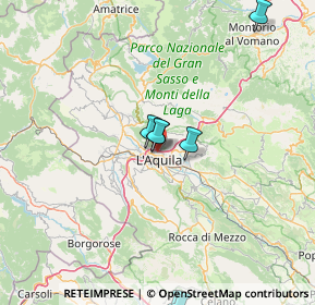 Mappa Via Colle Pretara, 67100 L'Aquila AQ, Italia (26.07909)