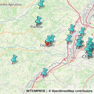 Mappa Via Unesco, 65012 Cepagatti PE, Italia (6.0475)