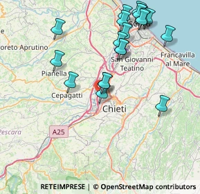 Mappa 66013 Chieti CH, Italia (9.098)