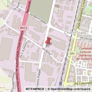 Mappa Via Erasmo Piaggio, Snc, 66100 Avezzano, L'Aquila (Abruzzo)