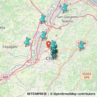 Mappa Via Filippo Molino, 66100 Chieti CH, Italia (2.79)