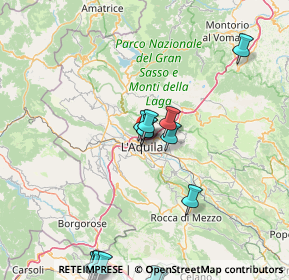 Mappa Via Angelo Colagrande, 67100 L'Aquila AQ, Italia (24.2735)