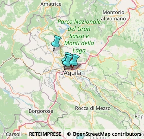 Mappa Via Angelo Colagrande, 67100 L'Aquila AQ, Italia (30.37071)