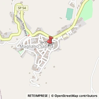 Mappa Via Sabina,  16, 02046 Magliano Sabina, Rieti (Lazio)