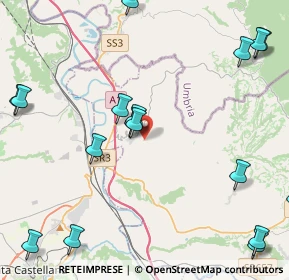 Mappa Loc. San Biagio, 02046 Magliano Sabina RI, Italia (6.4425)