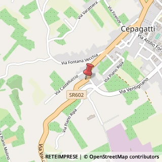 Mappa Via Monteverdi, 43/45, 65012 Cepagatti, Pescara (Abruzzo)