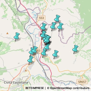 Mappa Via Camillo Benso Conte di Cavour, 02046 Magliano Sabina RI, Italia (2.586)