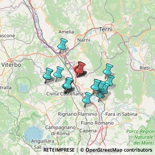 Mappa Via Camillo Benso Conte di Cavour, 02046 Magliano Sabina RI, Italia (9.993)