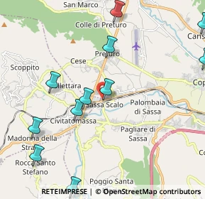 Mappa SS 17 Sassa Scalo, 67018 L'Aquila AQ, Italia (2.98692)