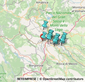 Mappa SS 17 Sassa Scalo, 67018 L'Aquila AQ, Italia (8.58846)