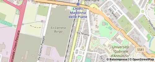 Mappa Chieti