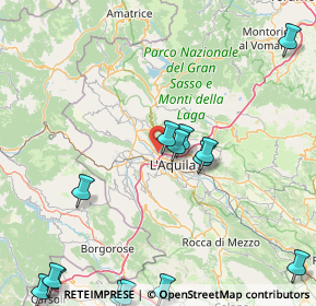 Mappa Via Lussemburgo, 67100 L'Aquila AQ, Italia (27.63706)