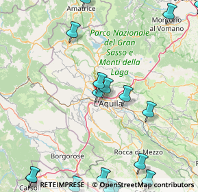 Mappa Via Lussemburgo, 67100 L'Aquila AQ, Italia (27.9965)