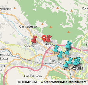 Mappa Via Lussemburgo, 67100 L'Aquila AQ, Italia (2.4575)