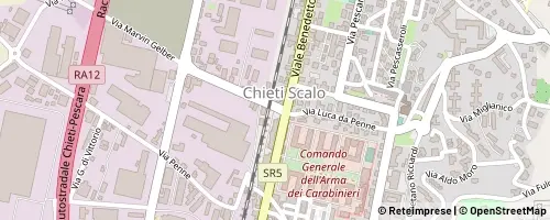 Mappa Chieti