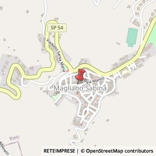 Mappa Piazza Giuseppe Garibaldi, 4, 02046 Magliano Sabina, Rieti (Lazio)