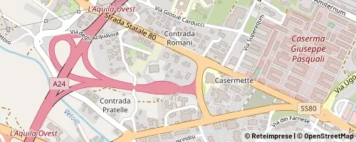 Mappa L'Aquila