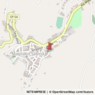 Mappa Via Maglianello, 12, 02046 Magliano Sabina, Rieti (Lazio)