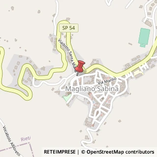 Mappa Viale San Lorenzo,  16, 02046 Magliano Sabina, Rieti (Lazio)