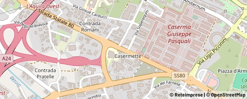 Mappa L'Aquila
