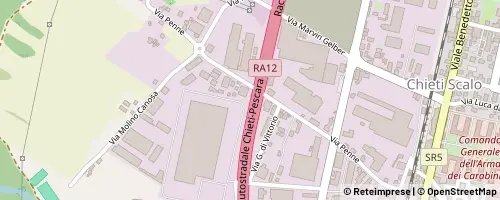 Mappa Chieti