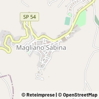 Karte Magliano Sabina