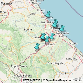 Mappa Via Raffaele D'Ortenzio, 65012 Cepagatti PE, Italia (9.75636)