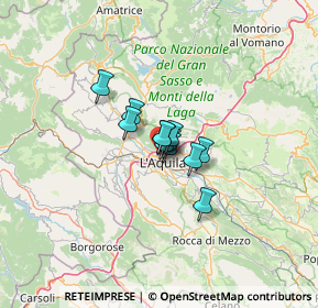 Mappa Via Carlo Confalonieri, 67100 L'Aquila AQ, Italia (5.9825)