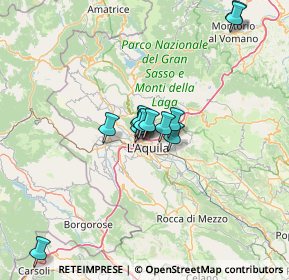 Mappa Via Carlo Confalonieri, 67100 L'Aquila AQ, Italia (11.0425)