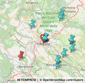 Mappa Via Carlo Confalonieri, 67100 L'Aquila AQ, Italia (15.33571)