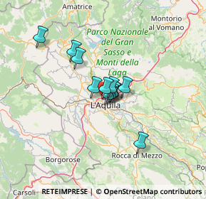 Mappa Via Carlo Confalonieri, 67100 L'Aquila AQ, Italia (8.00667)