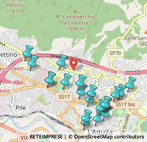 Mappa Via Carlo Confalonieri, 67100 L'Aquila AQ, Italia (1.2035)