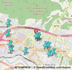 Mappa Via Carlo Confalonieri, 67100 L'Aquila AQ, Italia (1.17333)