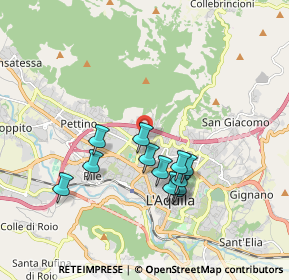 Mappa Via Carlo Confalonieri, 67100 L'Aquila AQ, Italia (1.67833)