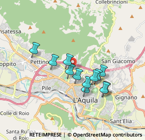 Mappa Via Carlo Confalonieri, 67100 L'Aquila AQ, Italia (1.46833)