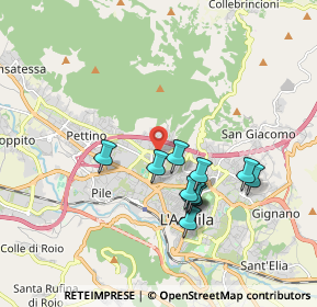 Mappa Via Carlo Confalonieri, 67100 L'Aquila AQ, Italia (1.68273)