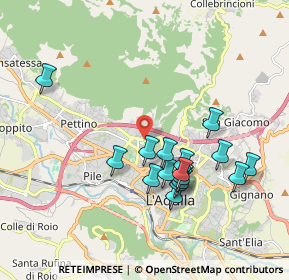 Mappa Via Carlo Confalonieri, 67100 L'Aquila AQ, Italia (1.89063)