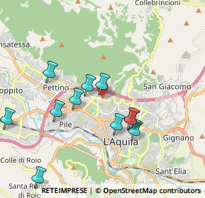 Mappa Via Carlo Confalonieri, 67100 L'Aquila AQ, Italia (2.00364)