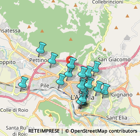 Mappa Via Carlo Confalonieri, 67100 L'Aquila AQ, Italia (1.78222)