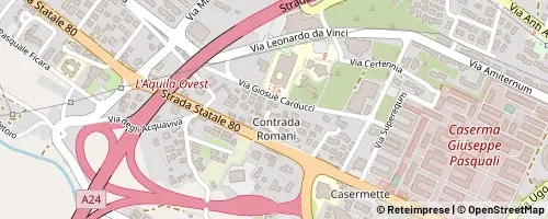 Mappa L’Aquila
