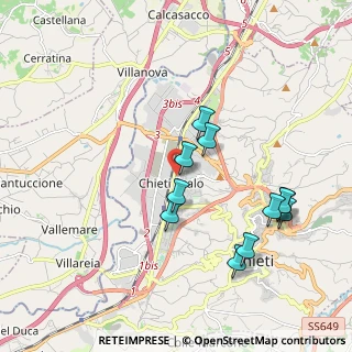 Mappa Via Francesco Paolo Tosti, 66100 Chieti CH, Italia (1.97909)