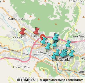 Mappa ROTILIO CENTER, 67100 L'Aquila AQ, Italia (1.80143)