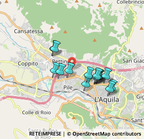 Mappa ROTILIO CENTER, 67100 L'Aquila AQ, Italia (1.52533)