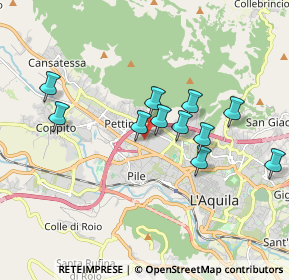 Mappa ROTILIO CENTER, 67100 L'Aquila AQ, Italia (1.67545)