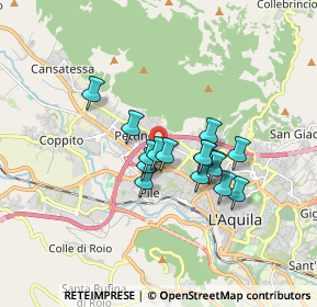 Mappa ROTILIO CENTER, 67100 L'Aquila AQ, Italia (1.33063)