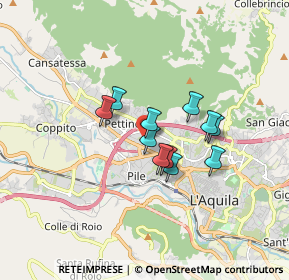 Mappa ROTILIO CENTER, 67100 L'Aquila AQ, Italia (1.22273)